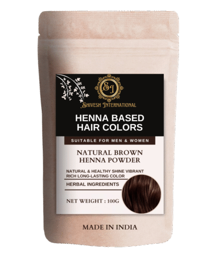 100% Organic Natural Light Brown Henna Powder