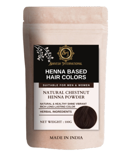 100% Organic Chestnut Henna Powder Hair Colors