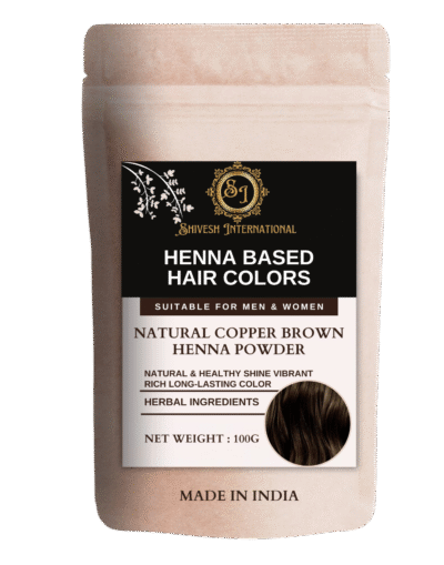 Herbal Copper Brown Henna Hair Color
