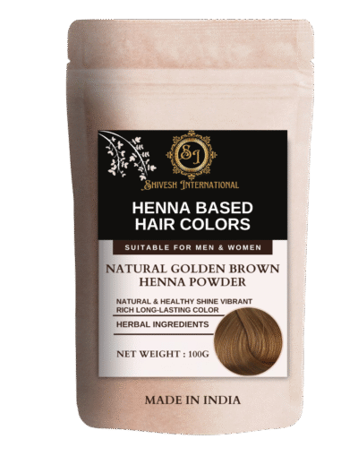 Herbal Golden Brown Henna Hair Color