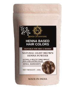 100% Organic Natural Light Brown Henna Powder