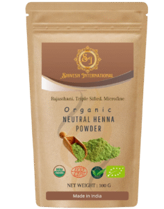 100% Organic Neutral Henna Powder