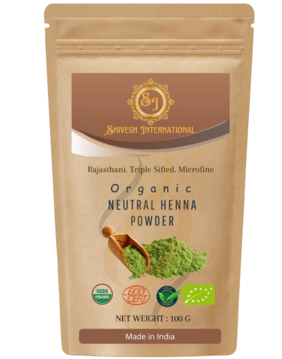 100% Organic Neutral Henna Powder