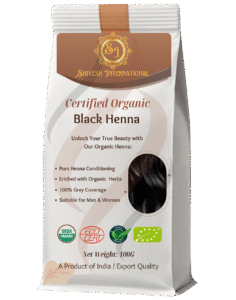 Black Organic Henna Hair Color