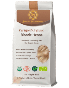 Blonde Organic Henna Hair Color