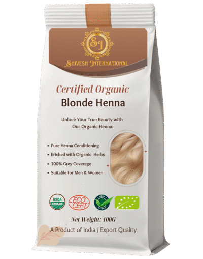 Blonde Organic Henna Hair Color