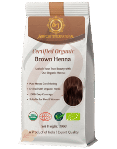 Brown Organic Henna Hair Color
