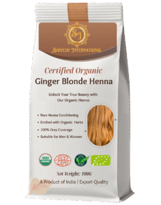 Ginger Blonde Organic Henna Hair Color