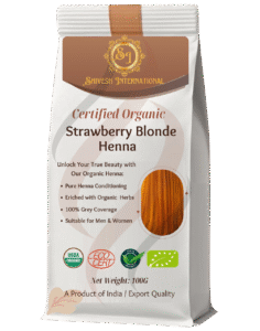Strawberry Blonde Organic Henna Hair Color