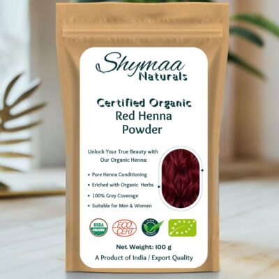 Organic Red Henna Hair Colors
