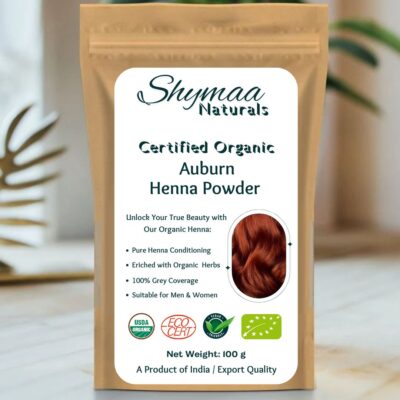Organic Auburn  Henna Hair Color