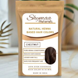 Chestnut Natural Henna Based Hair Colors